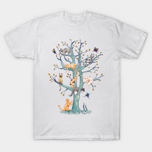 The tree of cat life T-Shirt